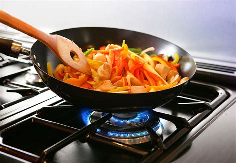 heating and cooking
